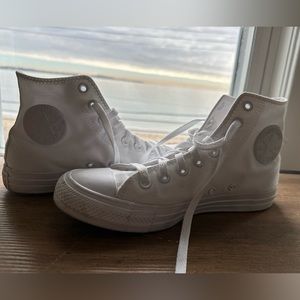 White High Top Converse